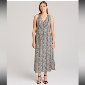 Vince Camuto Sleeveless Maxi Dress Size Large Ruching at the waist